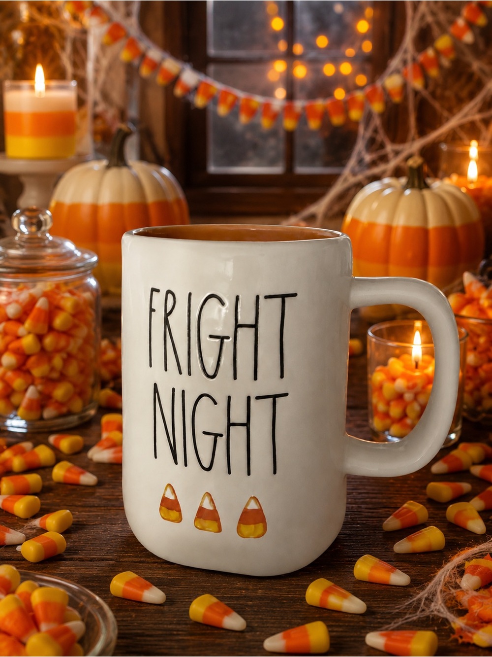 Rae Dunn FRIGHT NIGHT Mug
